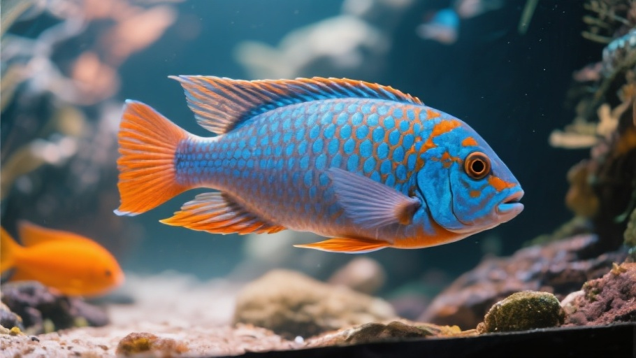 Angelfish (Freshwater) in natural habitat