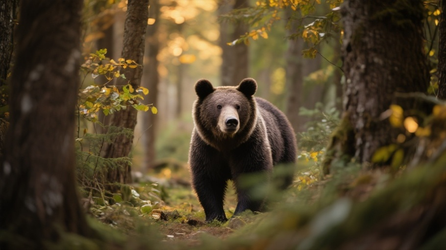 Brown Bear in natural habitat