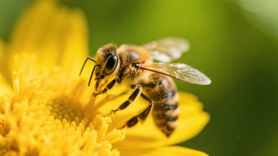 Bee (Honey) in natural habitat