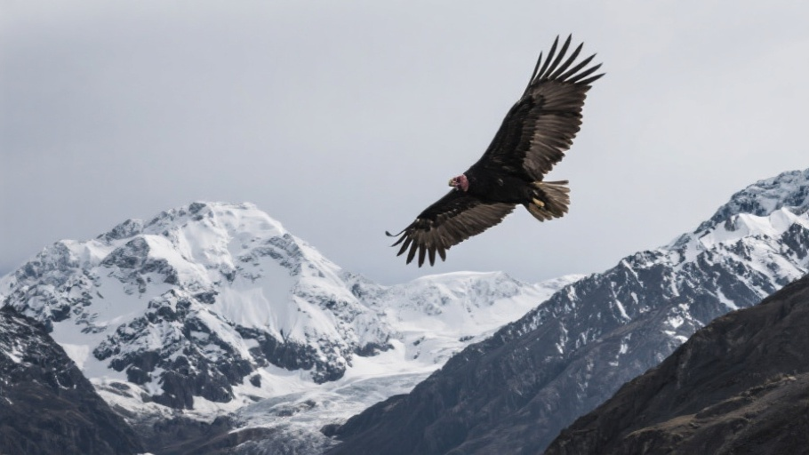 Condor (Andean) in natural habitat