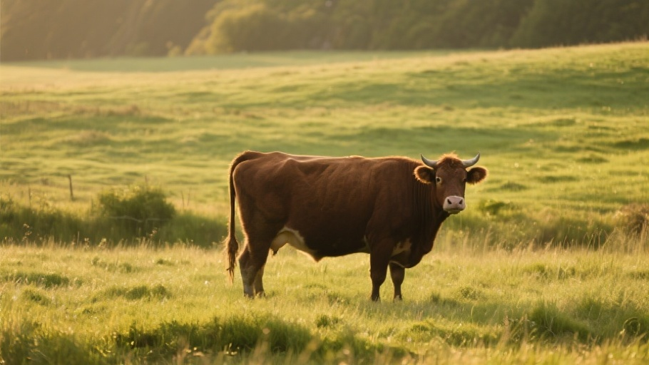 Cow (Domestic) in natural habitat