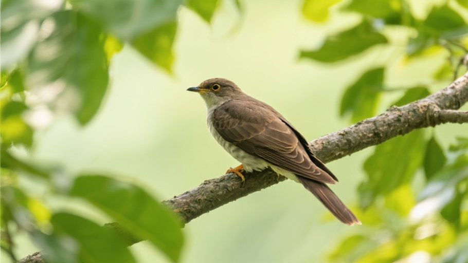 Common Cuckoo in natural habitat
