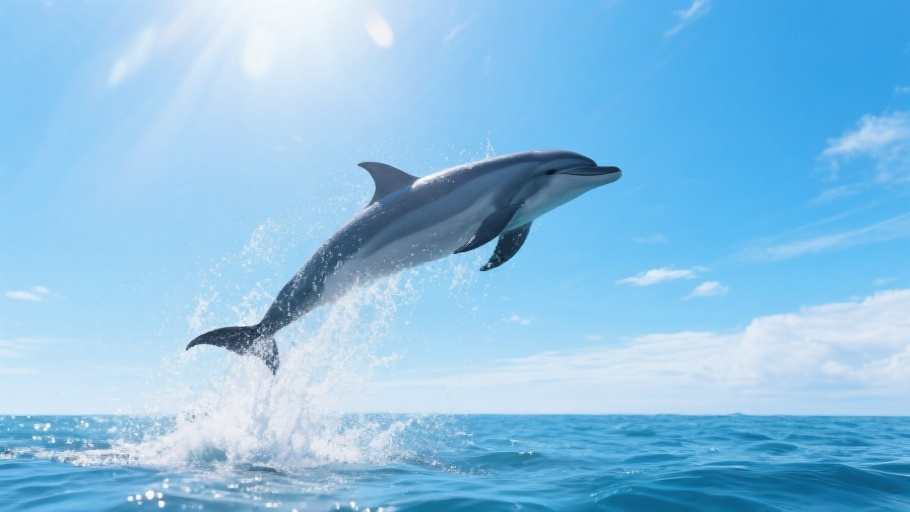 Dolphin (Bottlenose) in natural habitat