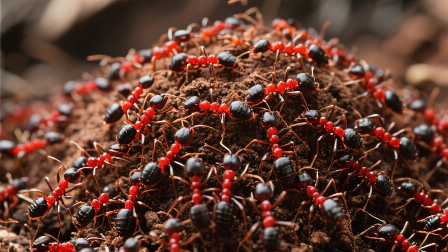 Fire (Red Imported Ant) in natural habitat