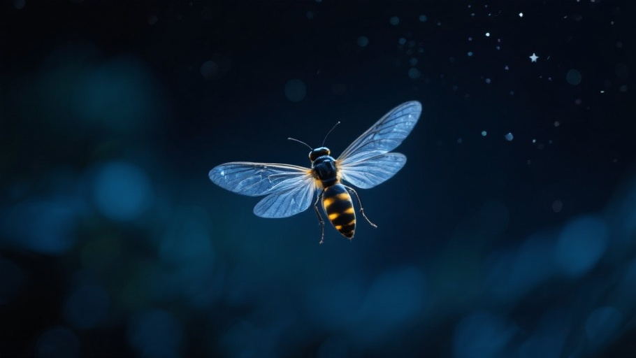 Firefly (Common Eastern) in natural habitat