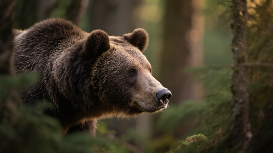 Grizzly Bear in natural habitat