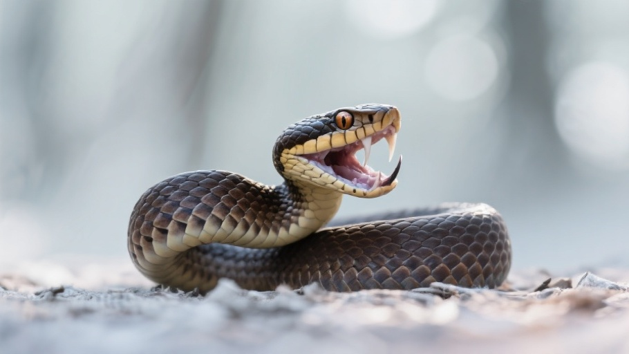 Hognose (Eastern Snake) in natural habitat