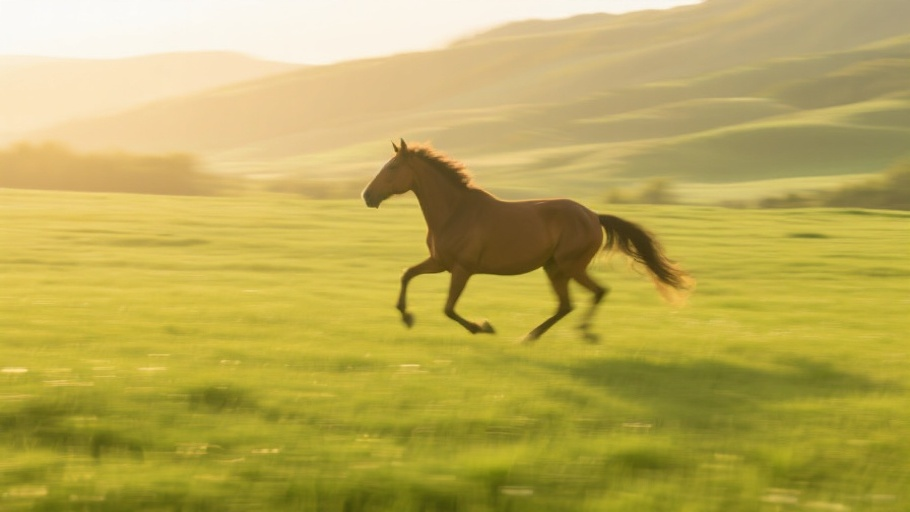 Horse (Domestic) in natural habitat
