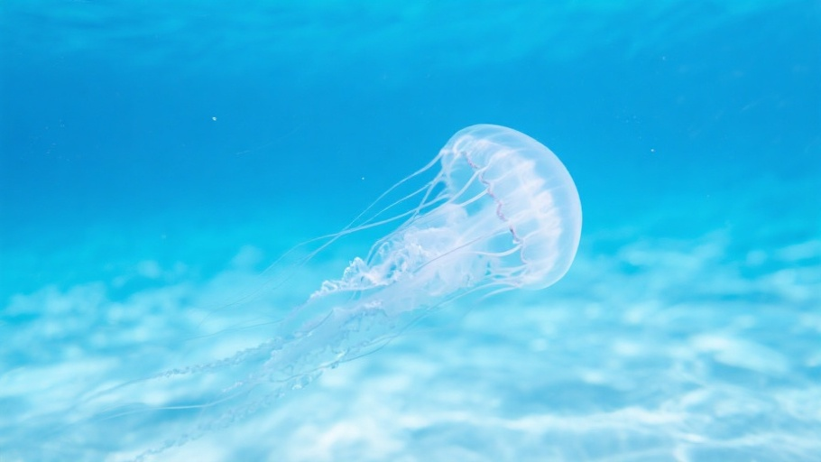 Immortal Jellyfish in natural habitat