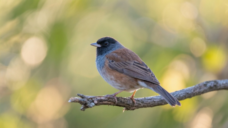 Junco (Dark-eyed) in natural habitat