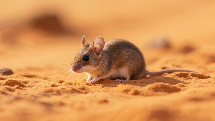 Kangaroo Rat in natural habitat