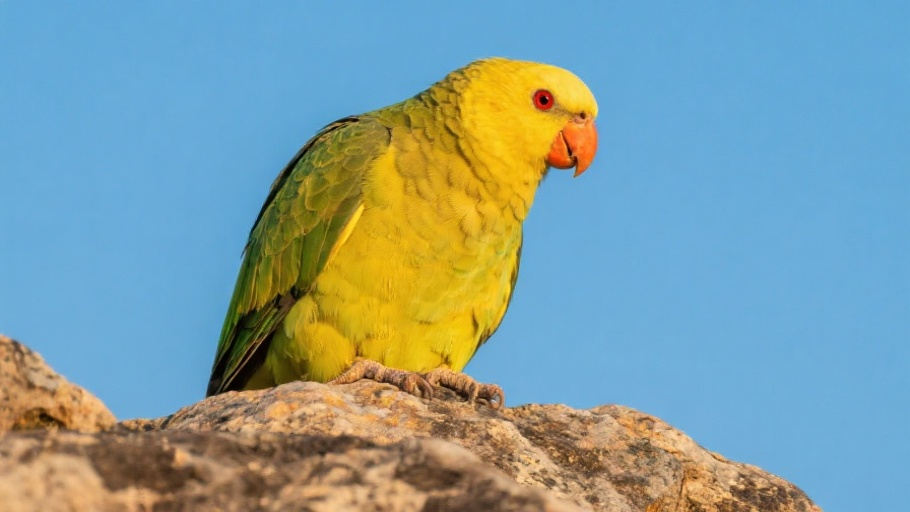 Kea in natural habitat