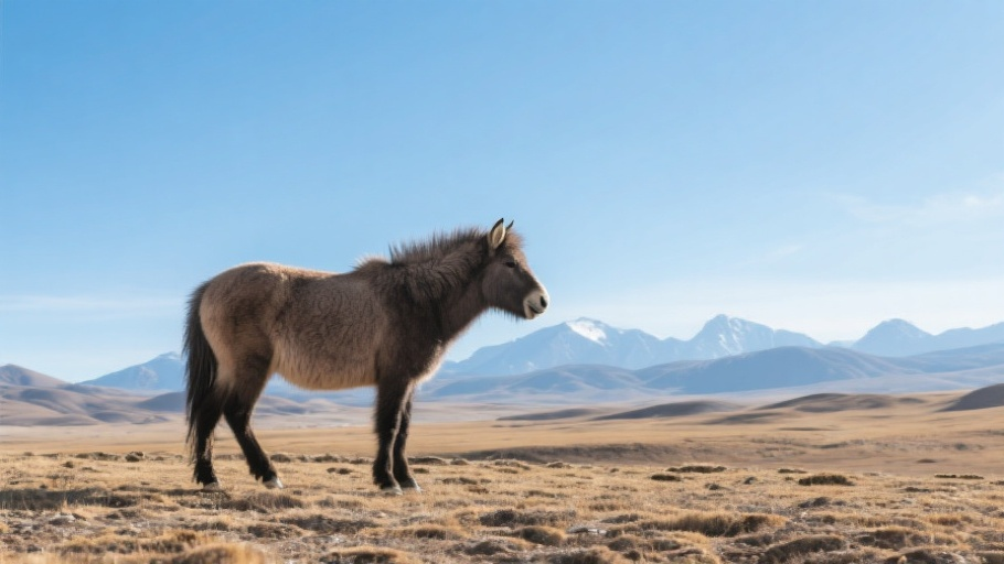 Kiang in natural habitat