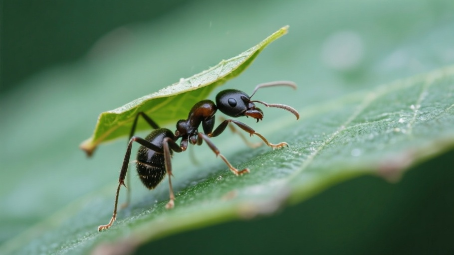 Leafcutter Ant in natural habitat