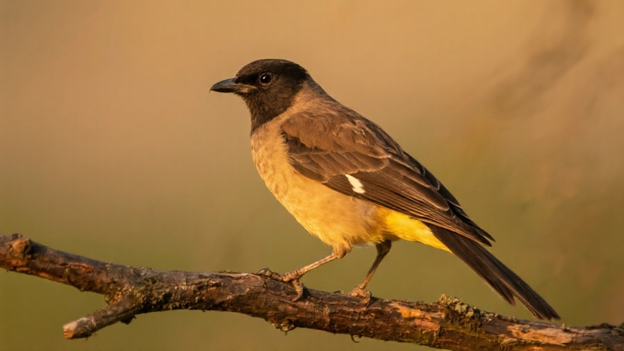 Magpie (Eurasian) in natural habitat