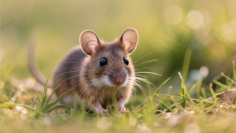 Mouse (House) in natural habitat