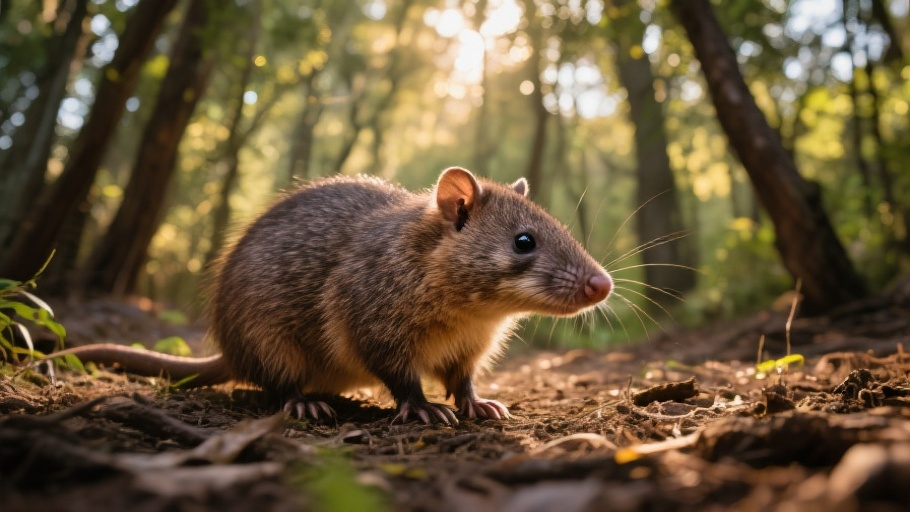 Numbat in natural habitat