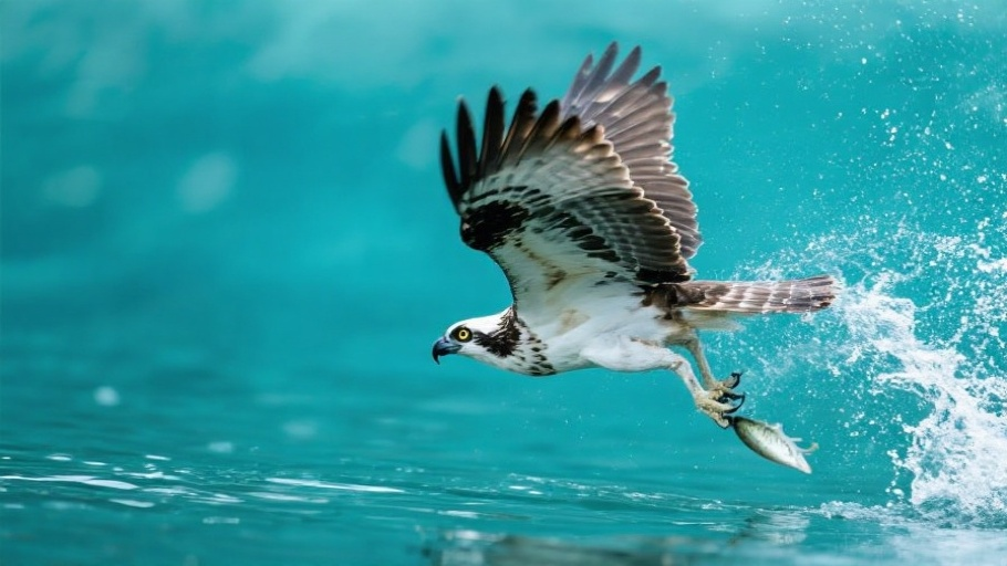 Osprey in natural habitat