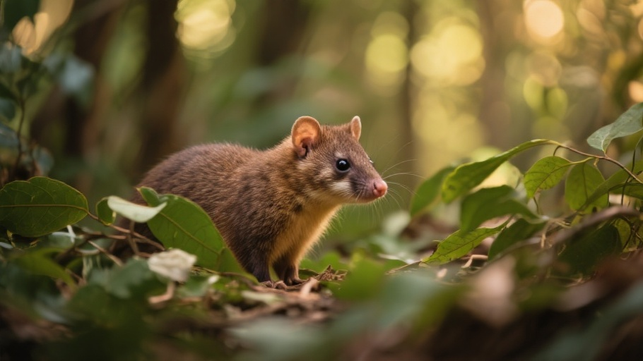 Quoll (Eastern) in natural habitat