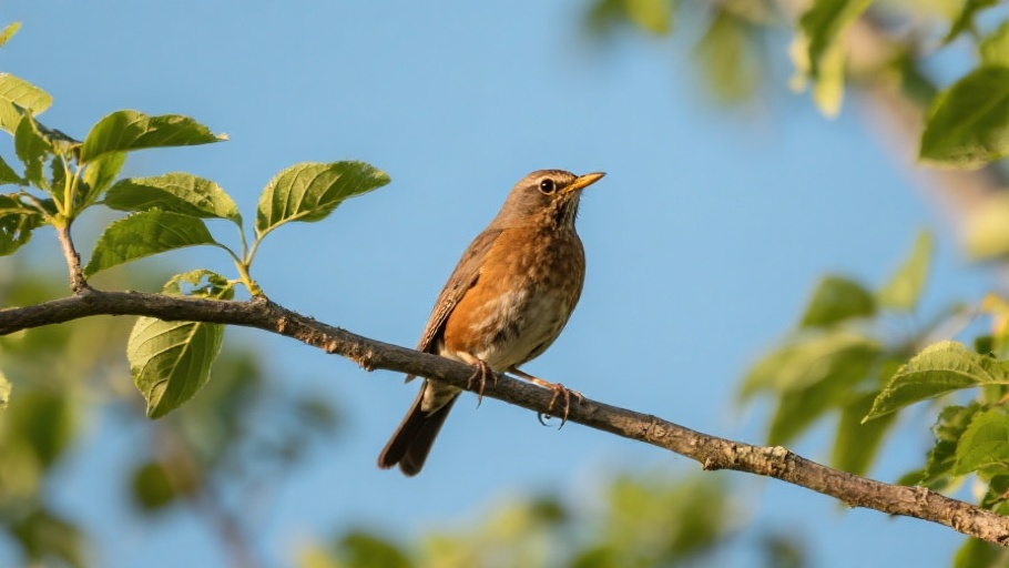 Robin (American) in natural habitat