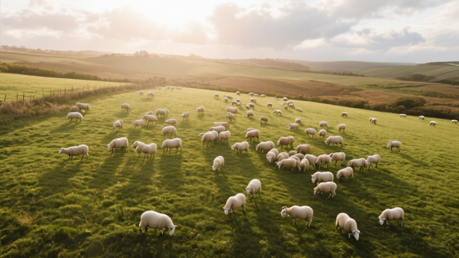 Sheep (Domestic) in natural habitat