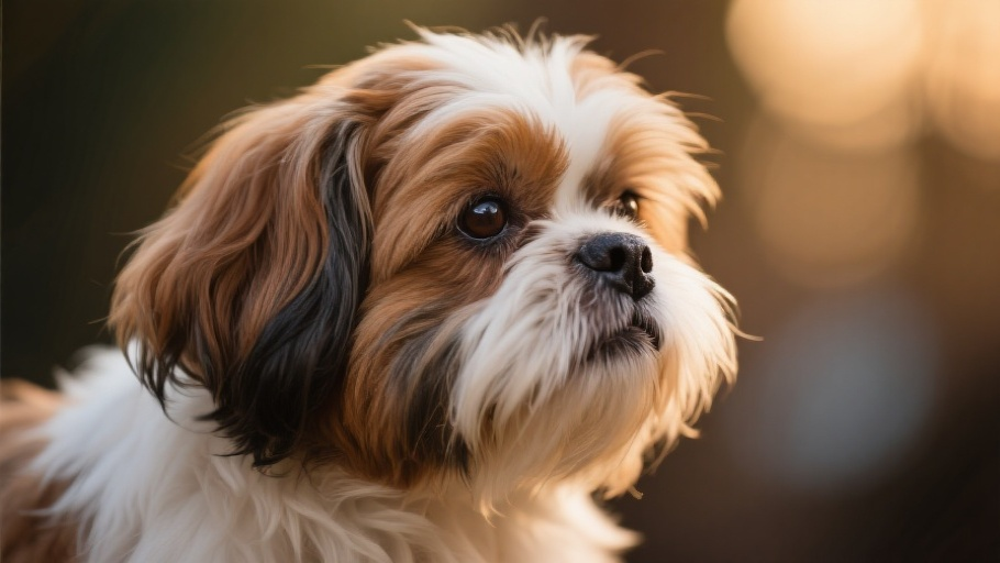 Shih Tzu in natural habitat