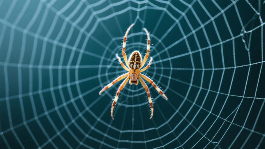 Spider (Barn) in natural habitat