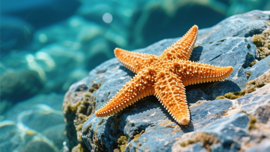 Starfish (Common) in natural habitat