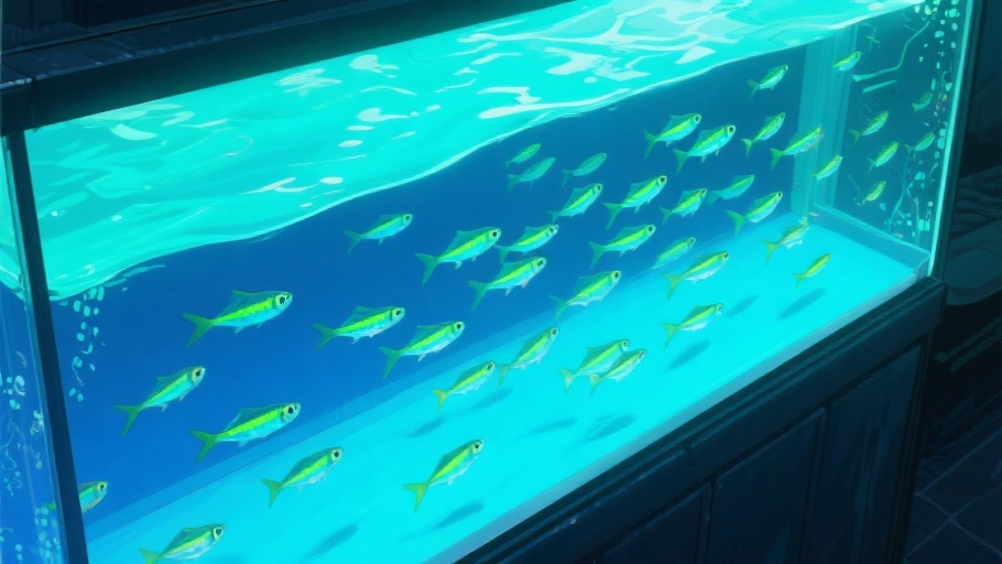 Tetra (Neon) in natural habitat