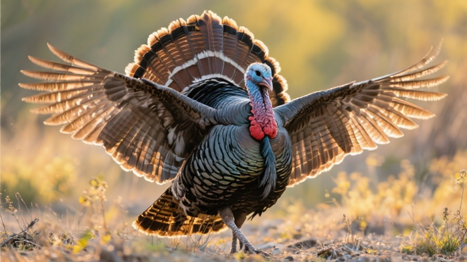 Turkey (Wild) in natural habitat