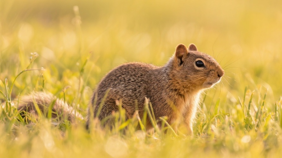 Uinta Ground Squirrel in natural habitat
