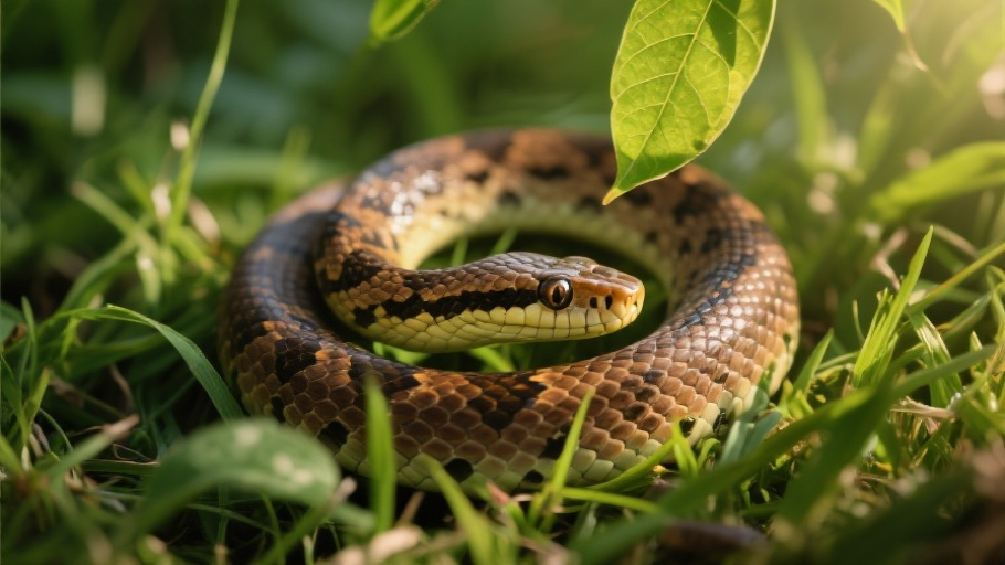 Urutu in natural habitat