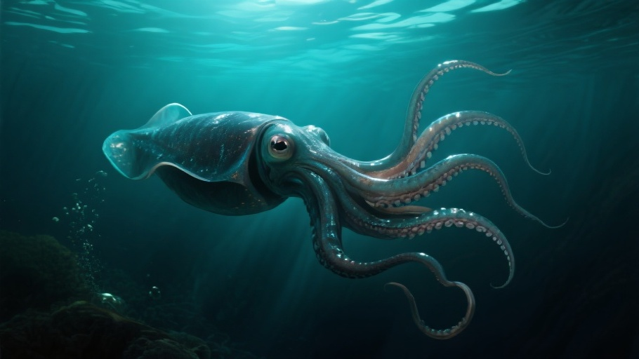 Vampire Squid in natural habitat