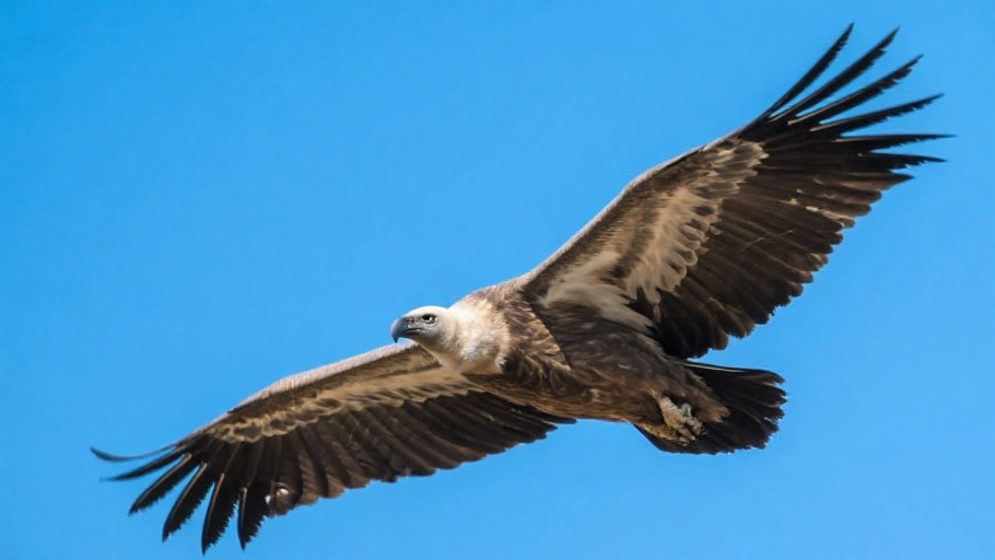 Vulture (Griffon) in natural habitat