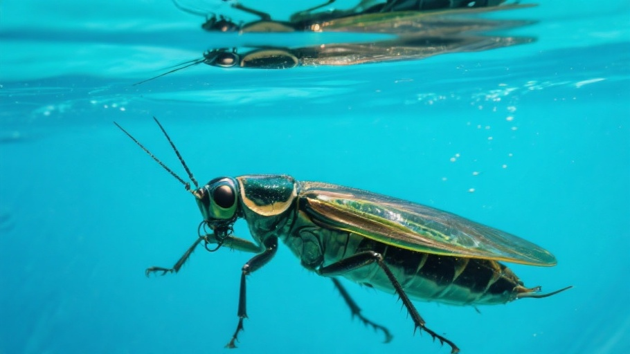 Water (Giant Bug) in natural habitat
