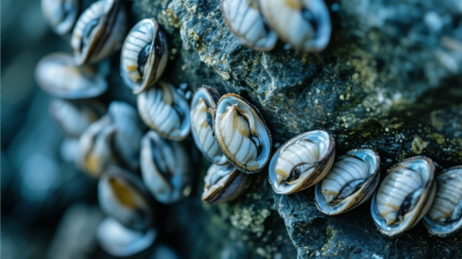 Zebra Mussel in natural habitat